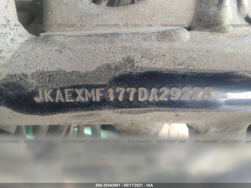 2007 KAWASAKI EX250 F JKAEXMF177DA29228