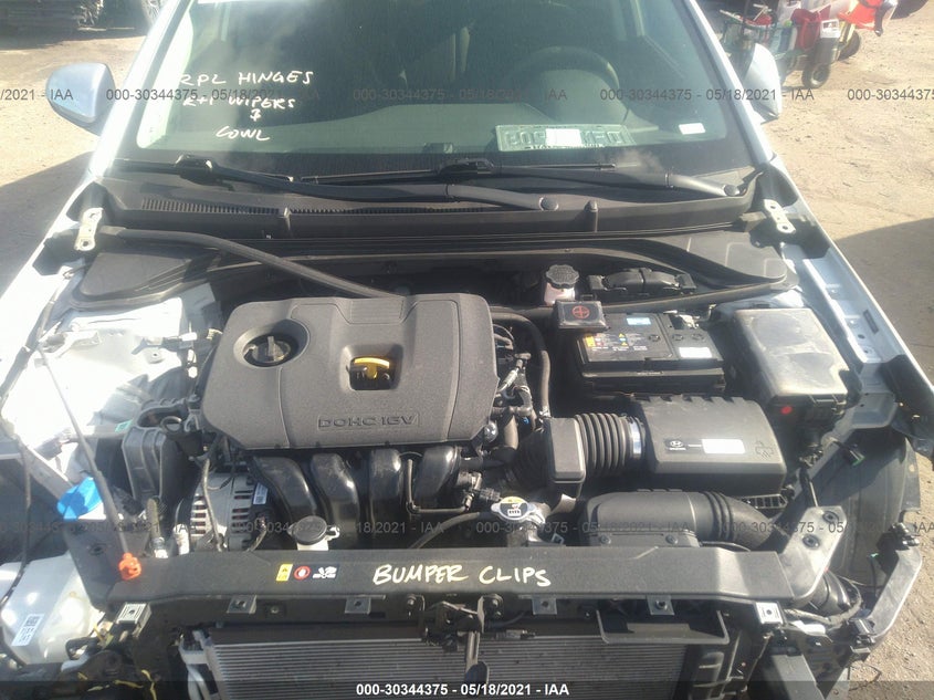 2019 HYUNDAI ELANTRA VIN: 5NPD84LF7KH430261