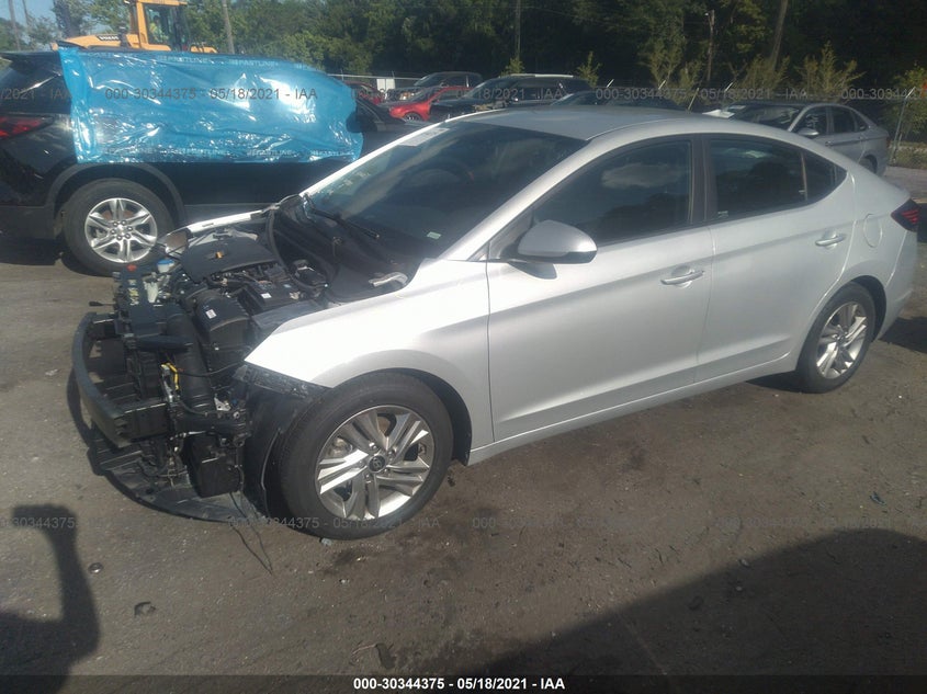 2019 HYUNDAI ELANTRA VIN: 5NPD84LF7KH430261