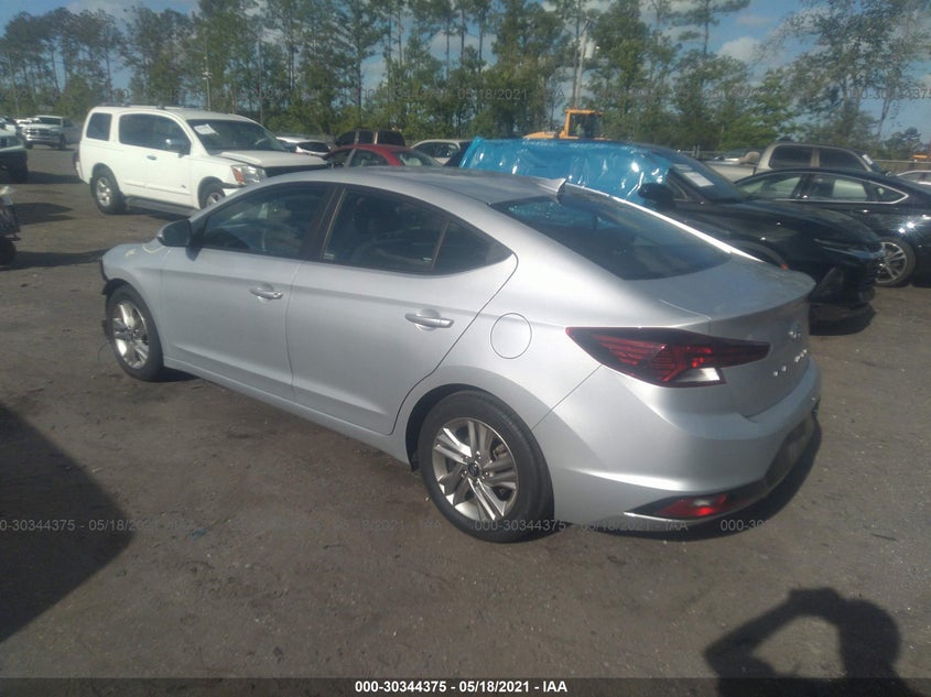 2019 HYUNDAI ELANTRA VIN: 5NPD84LF7KH430261