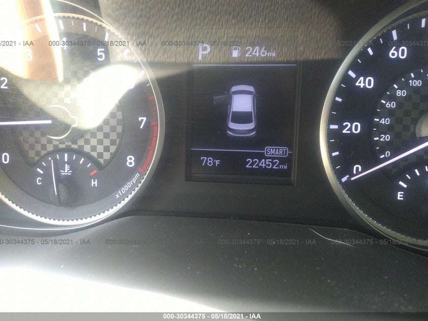 2019 HYUNDAI ELANTRA VIN: 5NPD84LF7KH430261