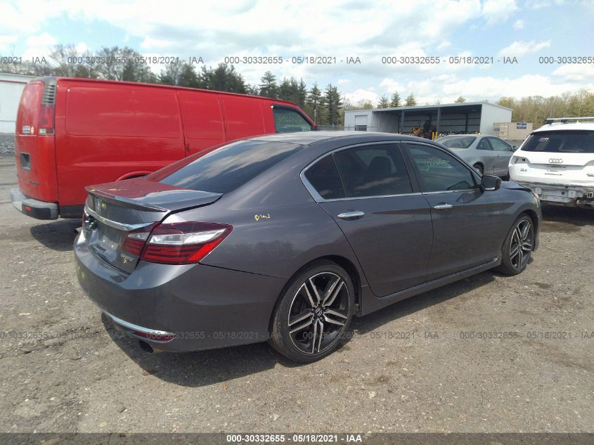 2016 HONDA ACCORD SEDAN SPORT 1HGCR2F56GA045063