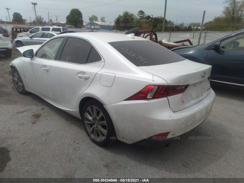 2014 LEXUS IS 250 JTHBF1D27E5036429