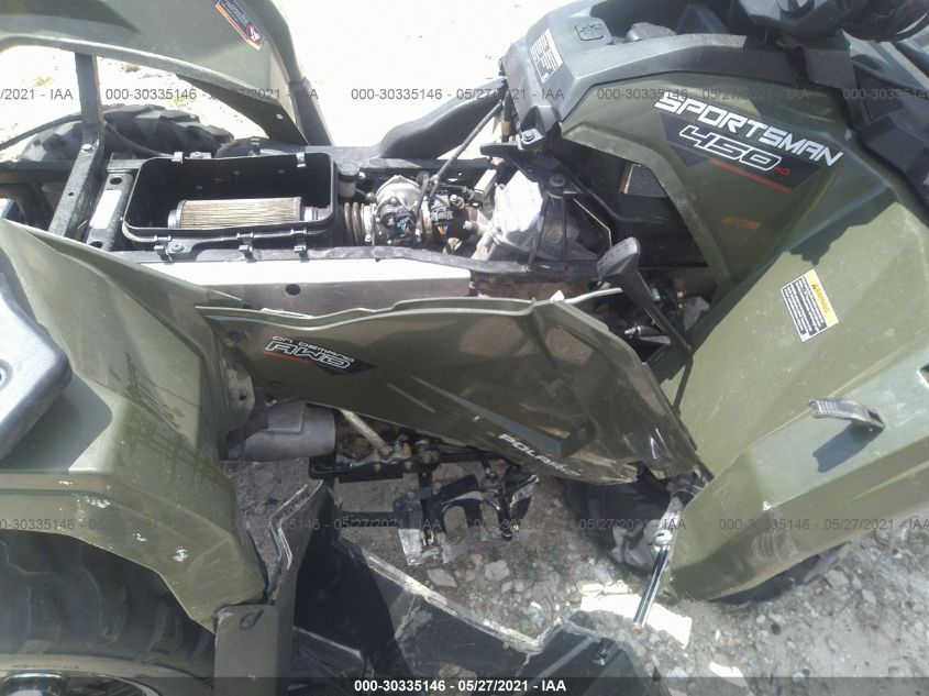 2021 POLARIS SPORTSMAN 450 H.O. UTILITY PACKAGE 4XASEG502MA718314