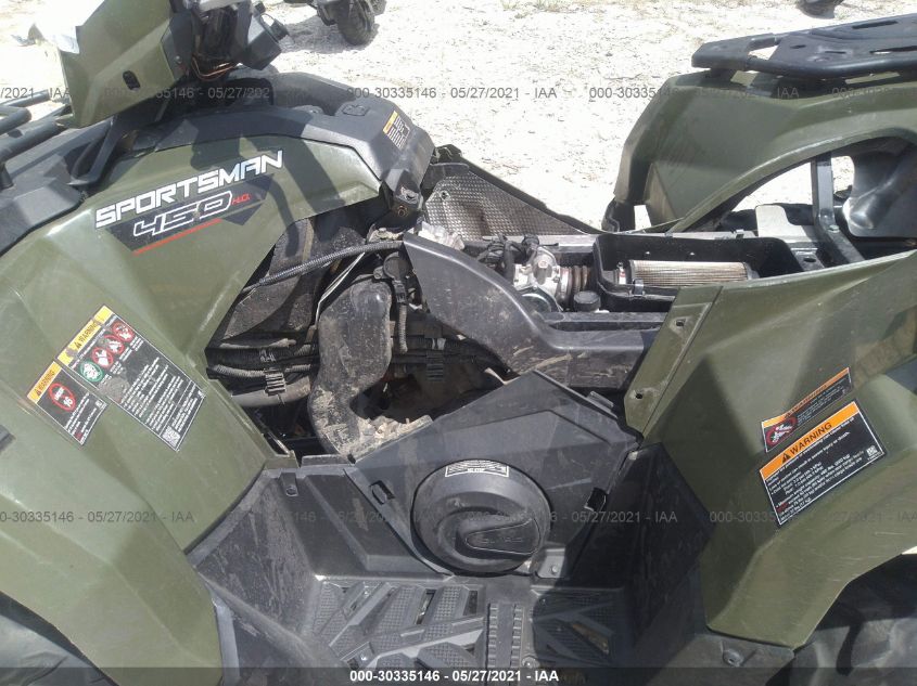 2021 POLARIS SPORTSMAN 450 H.O. UTILITY PACKAGE 4XASEG502MA718314