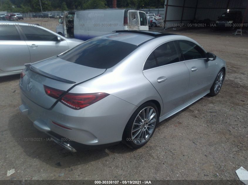2020 MERCEDES-BENZ CLA CLA 250 W1K5J4GB9LN121625