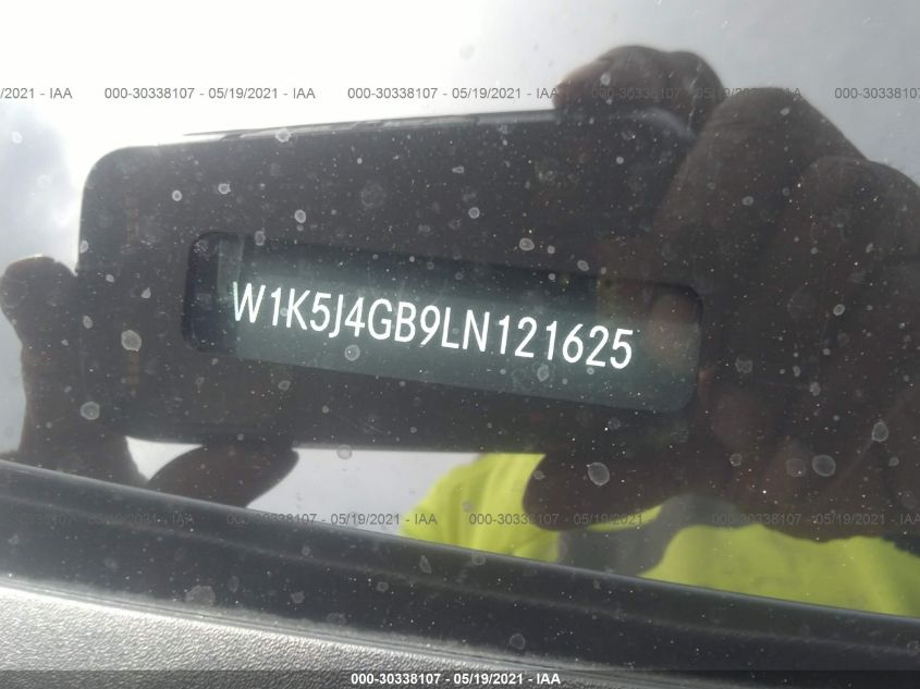 2020 MERCEDES-BENZ CLA CLA 250 W1K5J4GB9LN121625