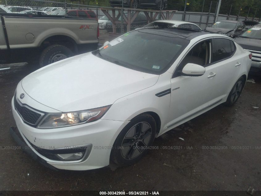 2013 KIA OPTIMA HYBRID EX KNAGM4AD7D5053022