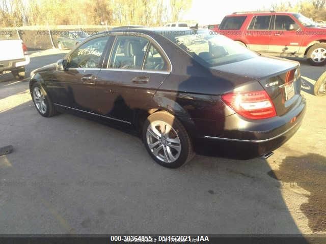 2013 MERCEDES-BENZ C-CLASS C 300 LUXURY WDDGF8AB7DA788714