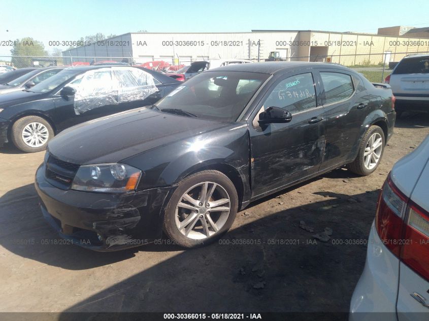 2013 DODGE AVENGER SXT 1C3CDZCG3DN624533