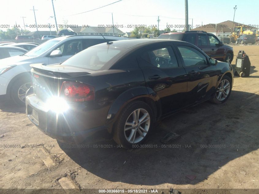 2013 DODGE AVENGER SXT 1C3CDZCG3DN624533