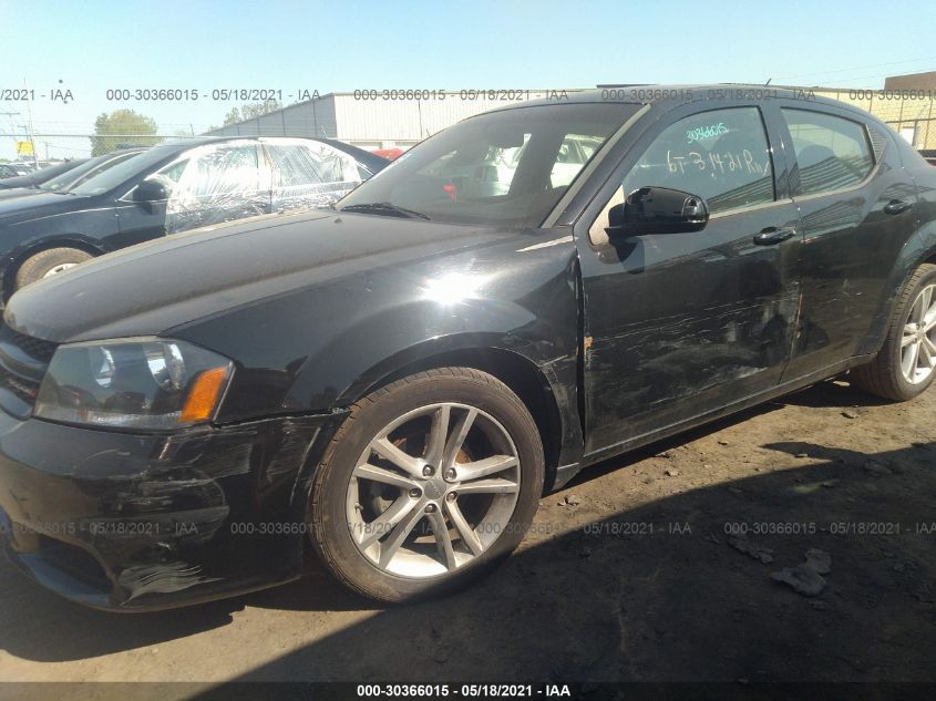2013 DODGE AVENGER SXT 1C3CDZCG3DN624533