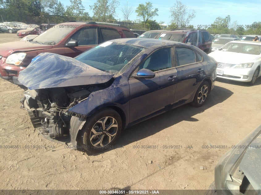 2021 KIA FORTE FE VIN: 3KPF24AD6ME288746