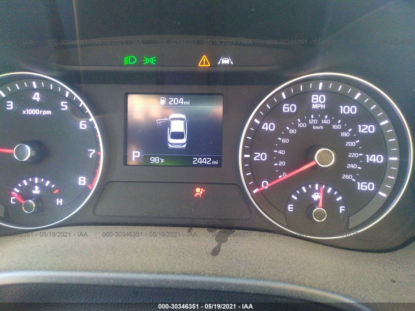 2021 KIA FORTE FE VIN: 3KPF24AD6ME288746