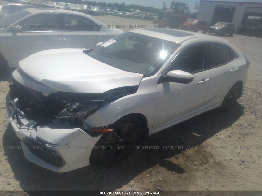 2019 HONDA CIVIC HATCHBACK EX SHHFK7H66KU207646