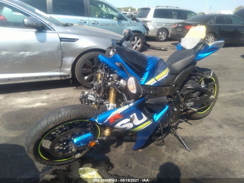 2018 SUZUKI GSX-R750 JS1GR7MA3J2101579