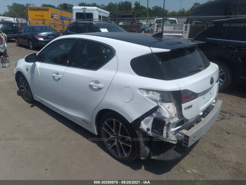 2015 LEXUS CT 200H HYBRID JTHKD5BH1F2219431