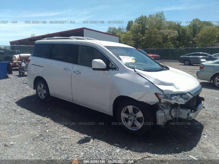 2014 NISSAN QUEST SV JN8AE2KP3E9104839