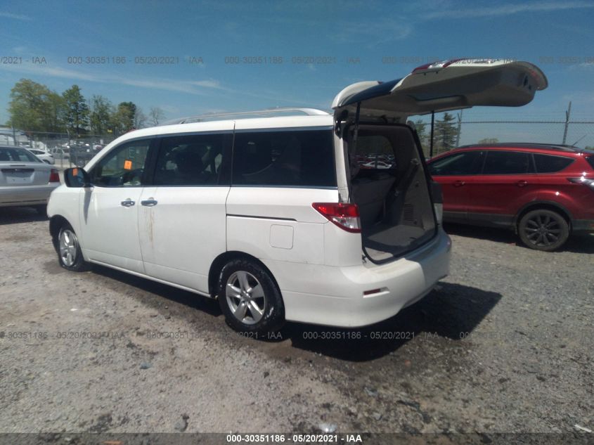 2014 NISSAN QUEST SV JN8AE2KP3E9104839