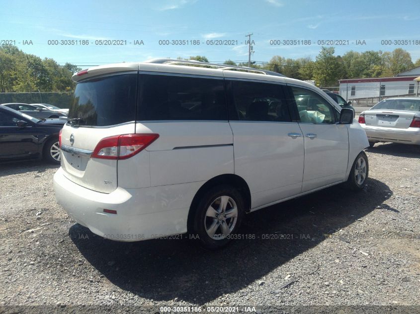 2014 NISSAN QUEST SV JN8AE2KP3E9104839