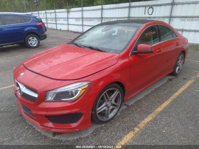 2014 MERCEDES-BENZ CLA-CLASS CLA 250 WDDSJ4GB2EN105708