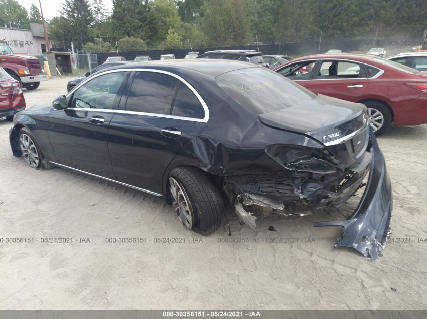 2015 MERCEDES-BENZ C-CLASS C 300 55SWF4KB1FU092176