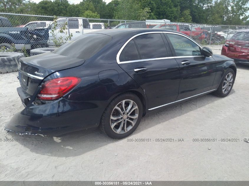 2015 MERCEDES-BENZ C-CLASS C 300 55SWF4KB1FU092176