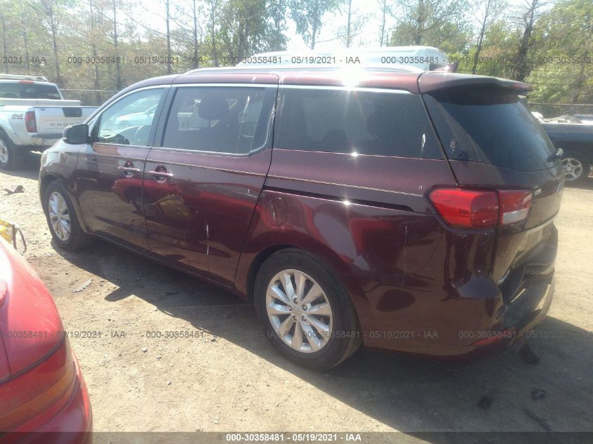 2015 KIA SEDONA EX KNDMC5C13F6059382
