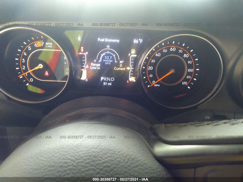 2021 JEEP WRANGLER UNLIMITED SPORT S 1C4HJXDN2MW511825