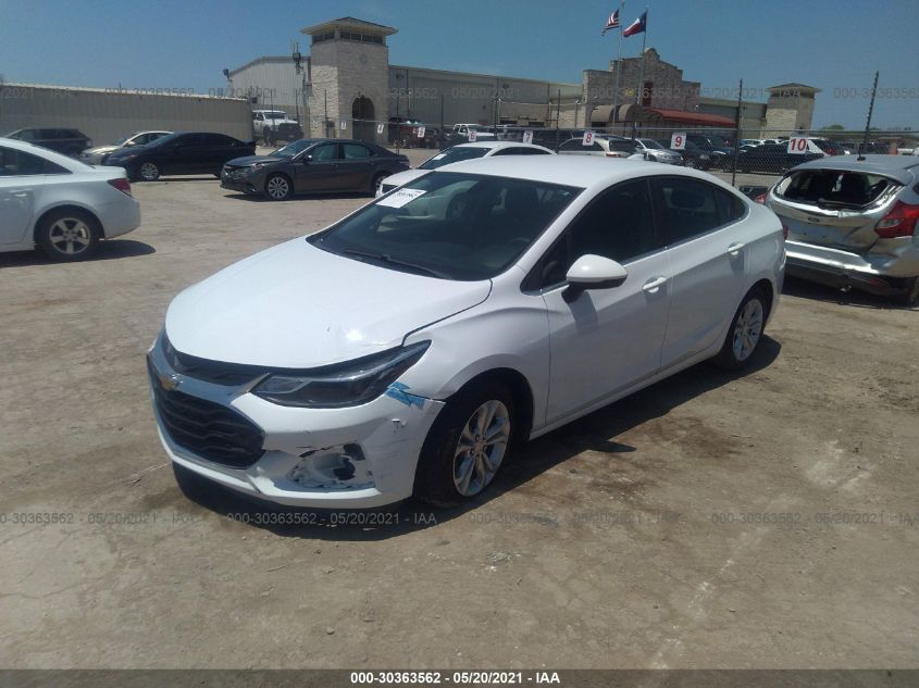 2019 CHEVROLET CRUZE LT 1G1BE5SMXK7118292