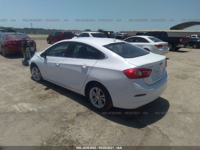 2019 CHEVROLET CRUZE LT 1G1BE5SMXK7118292