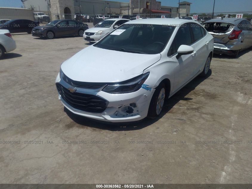 2019 CHEVROLET CRUZE LT 1G1BE5SMXK7118292