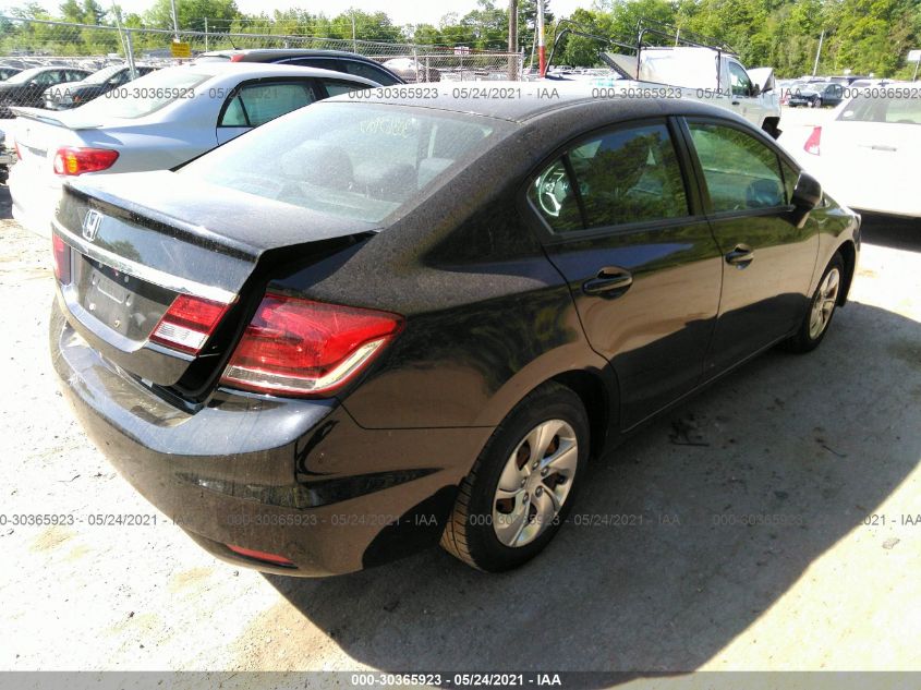 2013 HONDA CIVIC SDN LX 2HGFB2F57DH555792
