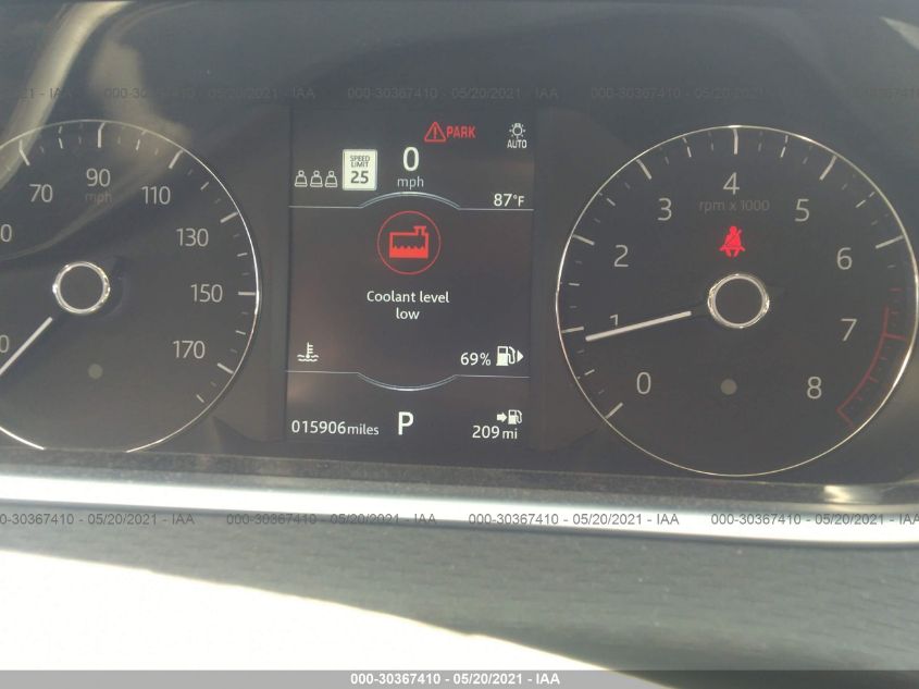 2020 LAND ROVER RANGE ROVER EVOQUE S SALZJ2FX0LH044146