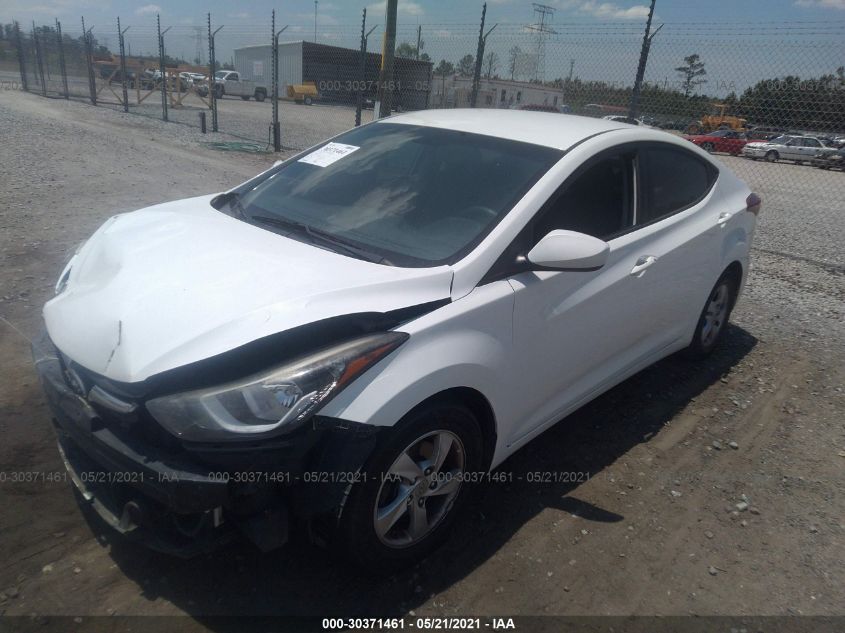 2014 HYUNDAI ELANTRA SE 5NPDH4AE8EH458794
