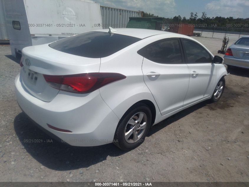 2014 HYUNDAI ELANTRA SE 5NPDH4AE8EH458794