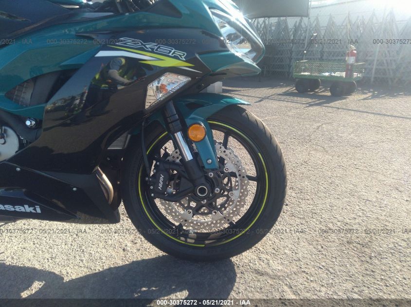 2021 KAWASAKI ZX636 K JKBZXJH12MA007284