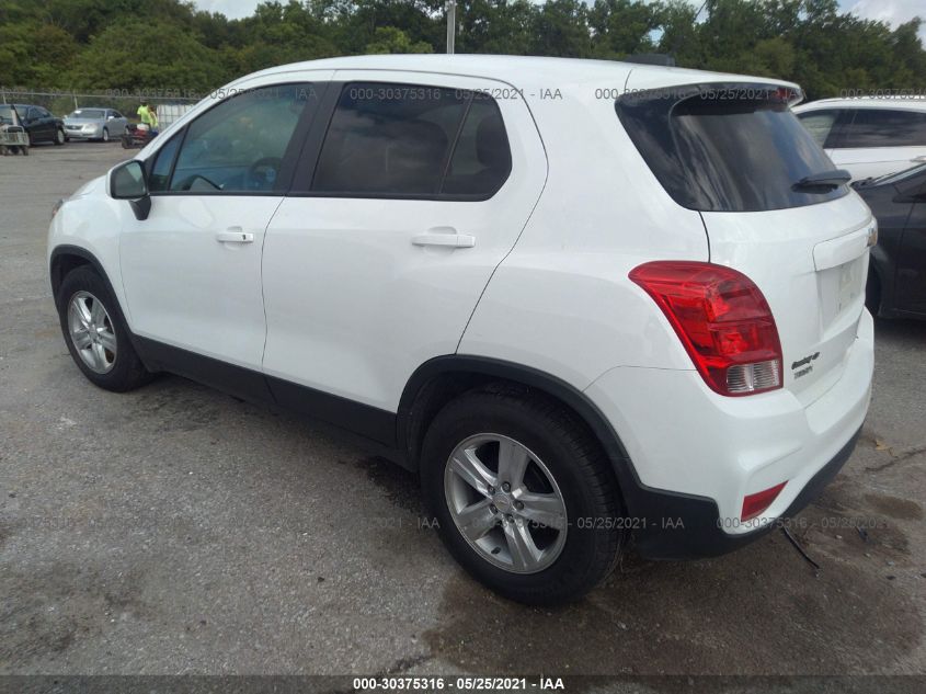 2020 CHEVROLET TRAX LS KL7CJKSB8LB022371