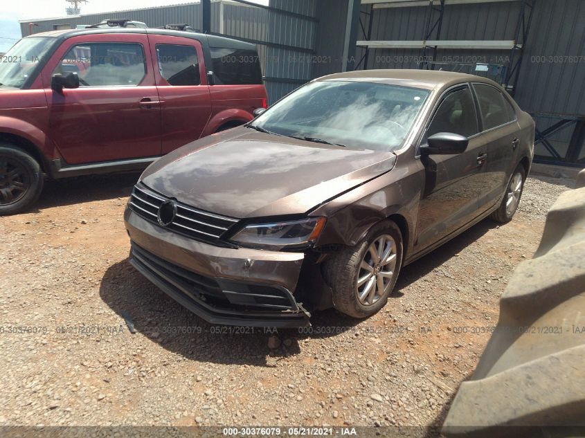2015 VOLKSWAGEN JETTA SEDAN 1.8T SE 3VWD07AJ6FM415361