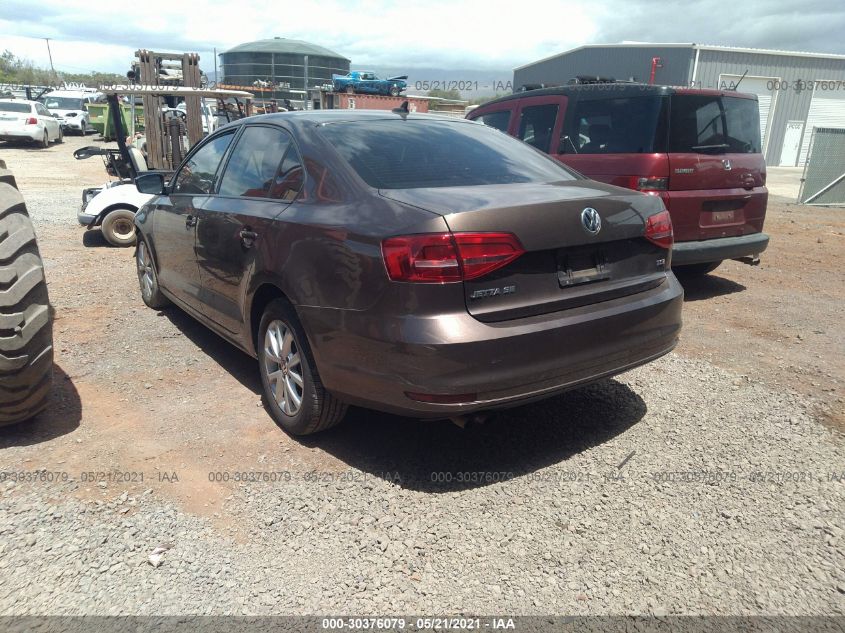 2015 VOLKSWAGEN JETTA SEDAN 1.8T SE 3VWD07AJ6FM415361
