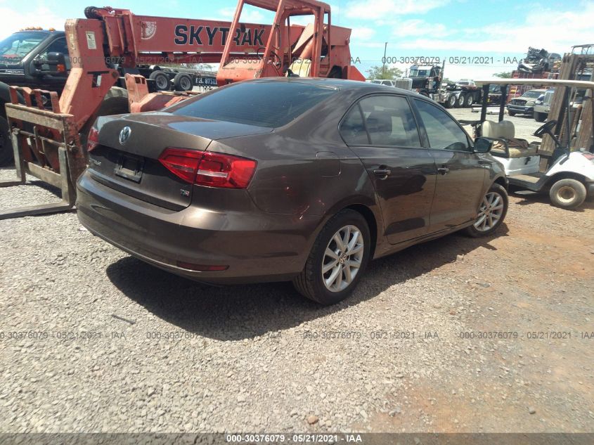 2015 VOLKSWAGEN JETTA SEDAN 1.8T SE 3VWD07AJ6FM415361