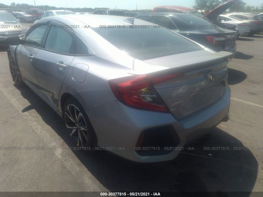 2018 HONDA CIVIC SI SEDAN 2HGFC1E53JH700122