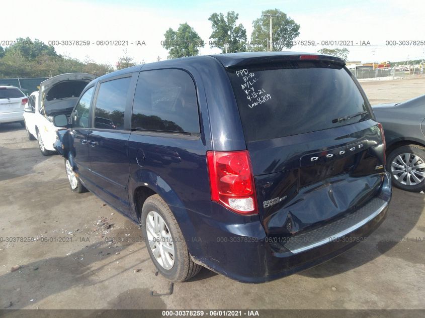 2016 DODGE GRAND CARAVAN SE 2C4RDGBG4GR228209