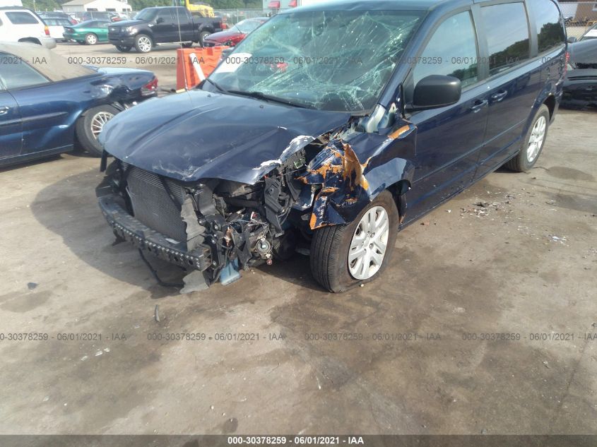 2016 DODGE GRAND CARAVAN SE 2C4RDGBG4GR228209
