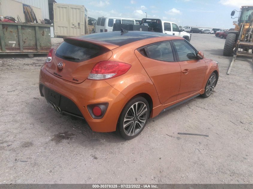 2016 HYUNDAI VELOSTER TURBO KMHTC6AE1GU261833