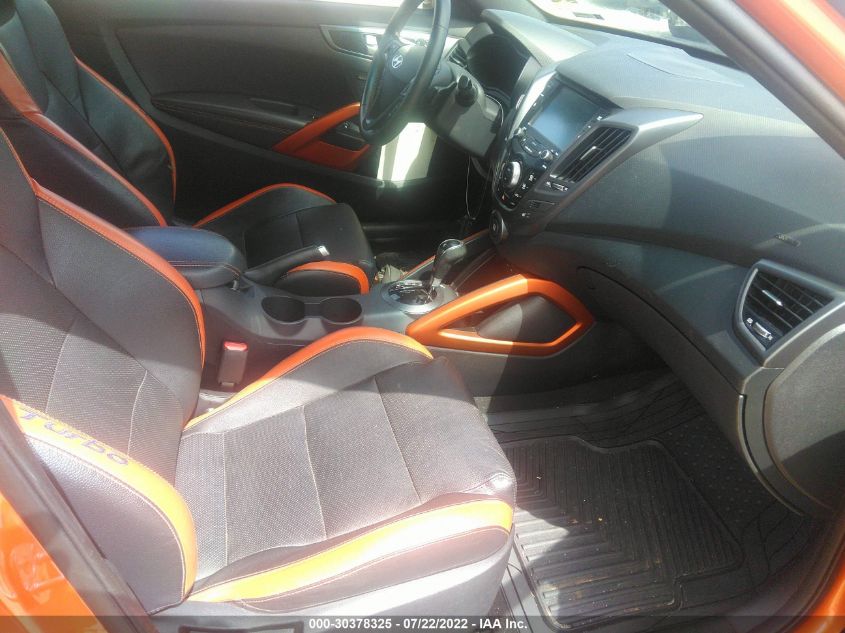 2016 HYUNDAI VELOSTER TURBO KMHTC6AE1GU261833