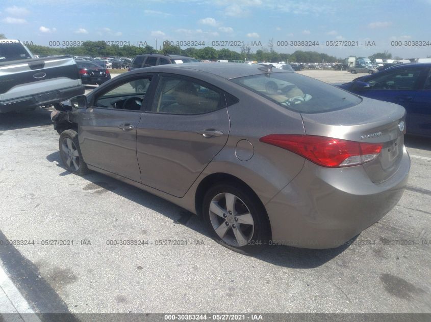 2013 HYUNDAI ELANTRA GLS 5NPDH4AEXDH309253