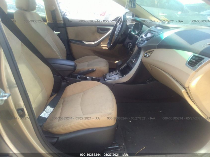 2013 HYUNDAI ELANTRA GLS 5NPDH4AEXDH309253