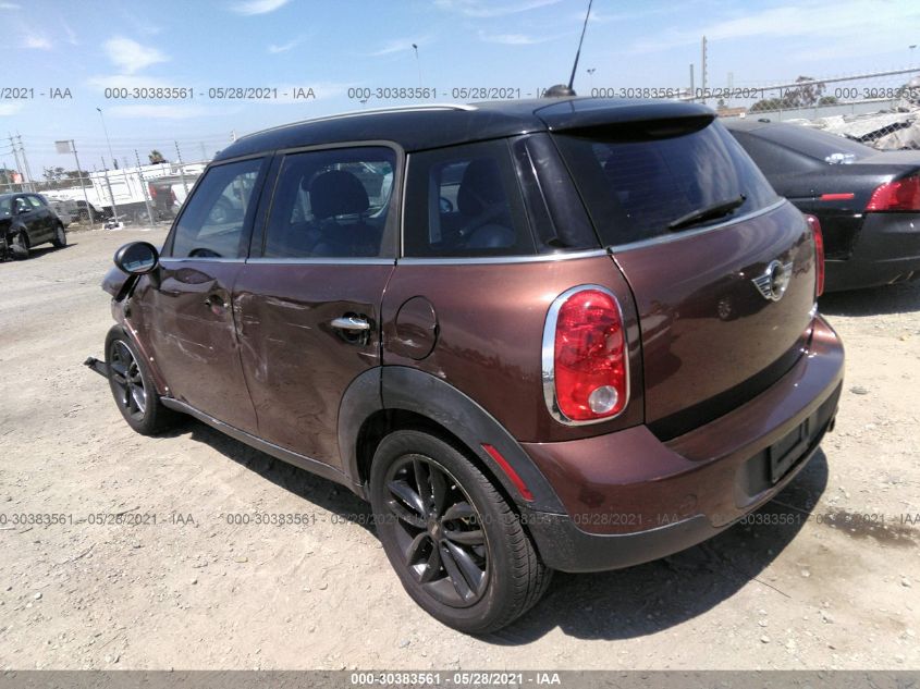 2013 MINI COOPER COUNTRYMAN WMWZB3C50DWM09030