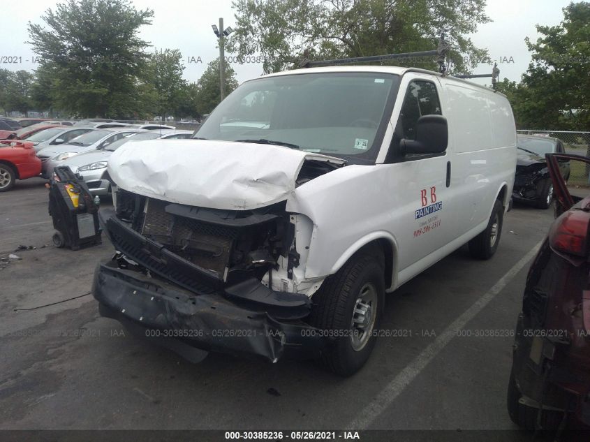 2015 CHEVROLET EXPRESS CARGO VAN 1GCWGFCF6F1281569